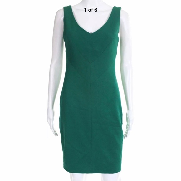 Black Halo Sheath with Cross Detail Casual Dress - Picture 8 of 8